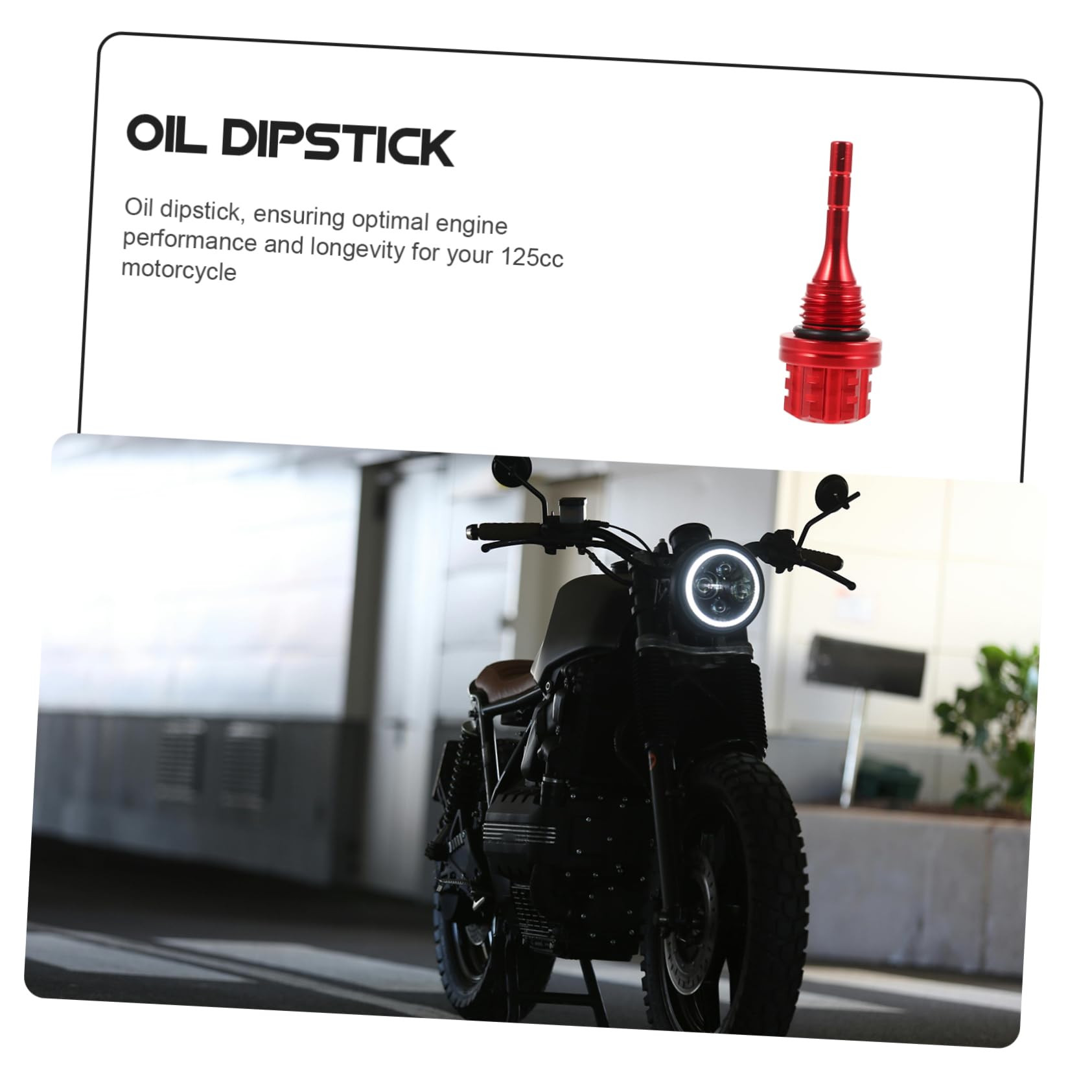 ULTECHNOVO 5piezas Medidor De Cnc Para Motocicleta Medición Precisa Instalación Sencilla y Diseño Práctico Compatible Con Motores De Fabricado Aleación De Aluminio
