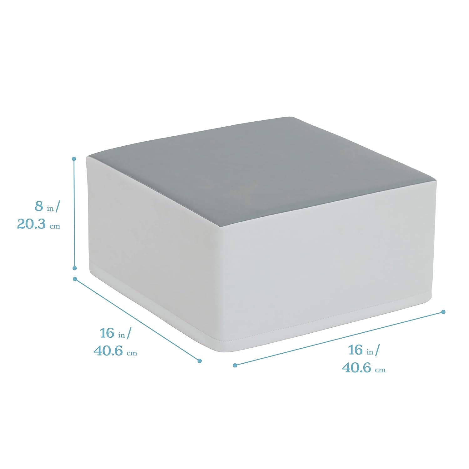 ECR4Kids SoftZone Junior Mix n' Match Pedestal, Beginner Playset, Grey