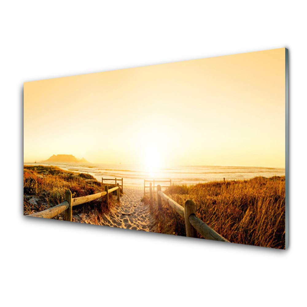 Impression sur verre acrylique de tableau mural pour habiller un grand mur vide avec un paysage