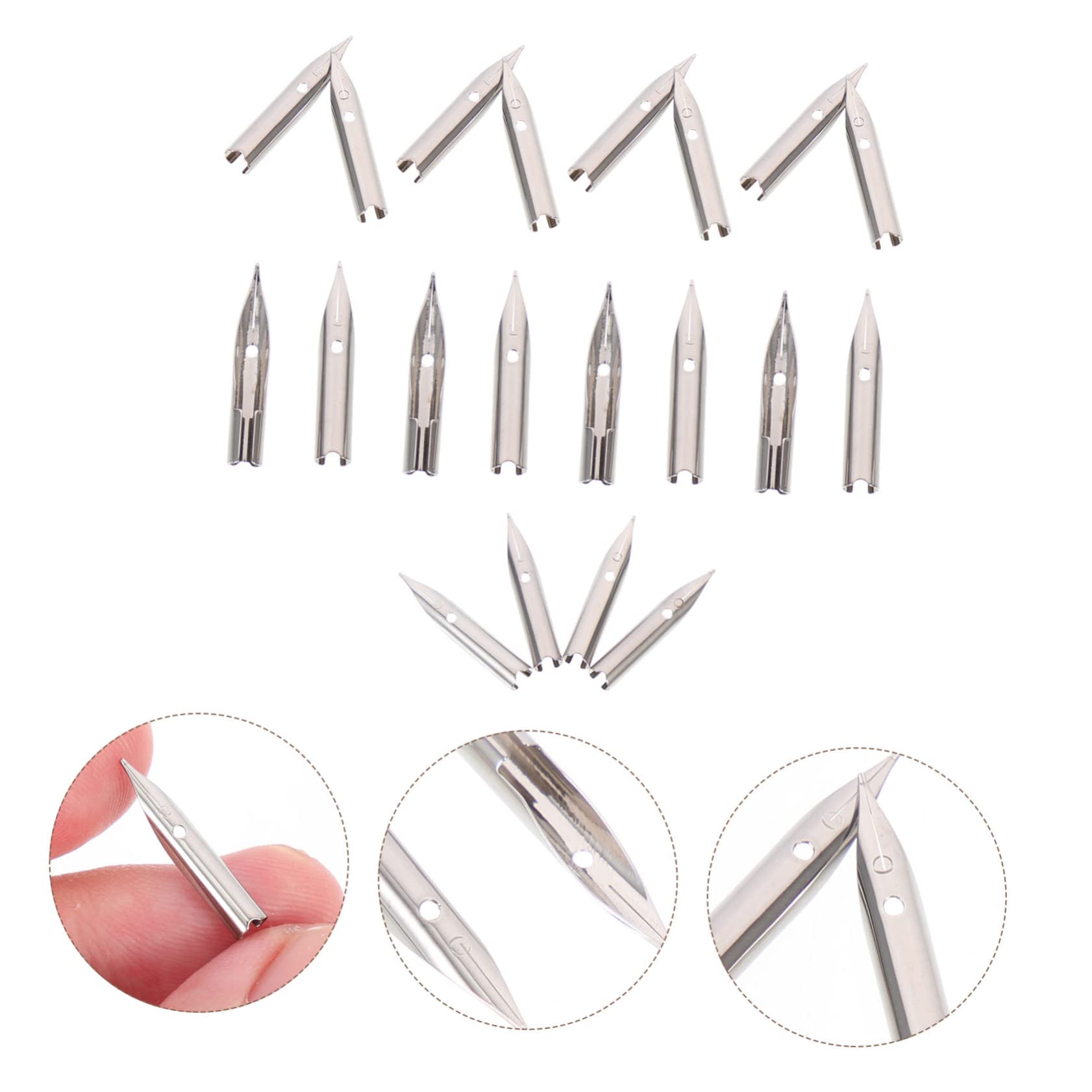 SHINEOFI 100 Piezas De Repuesto Para Pluma Estilográfica Bolígrafos De Escritura Diario Recargables Retráctiles Brillantes Tinta De Repuesto Para Pluma Estilográfica Pluma De