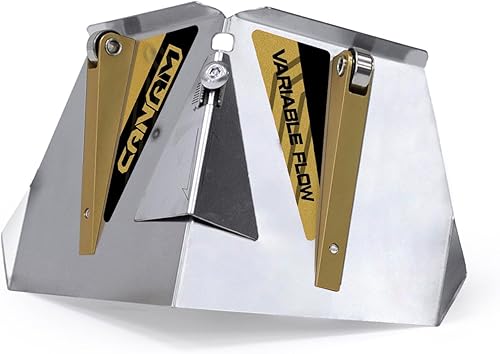 CanAm Tool C400-VFD - Flusher de esquina directo de flujo variable de 2.5 pulgadas, especialmente diseñado para terminar esquinas en abrigos