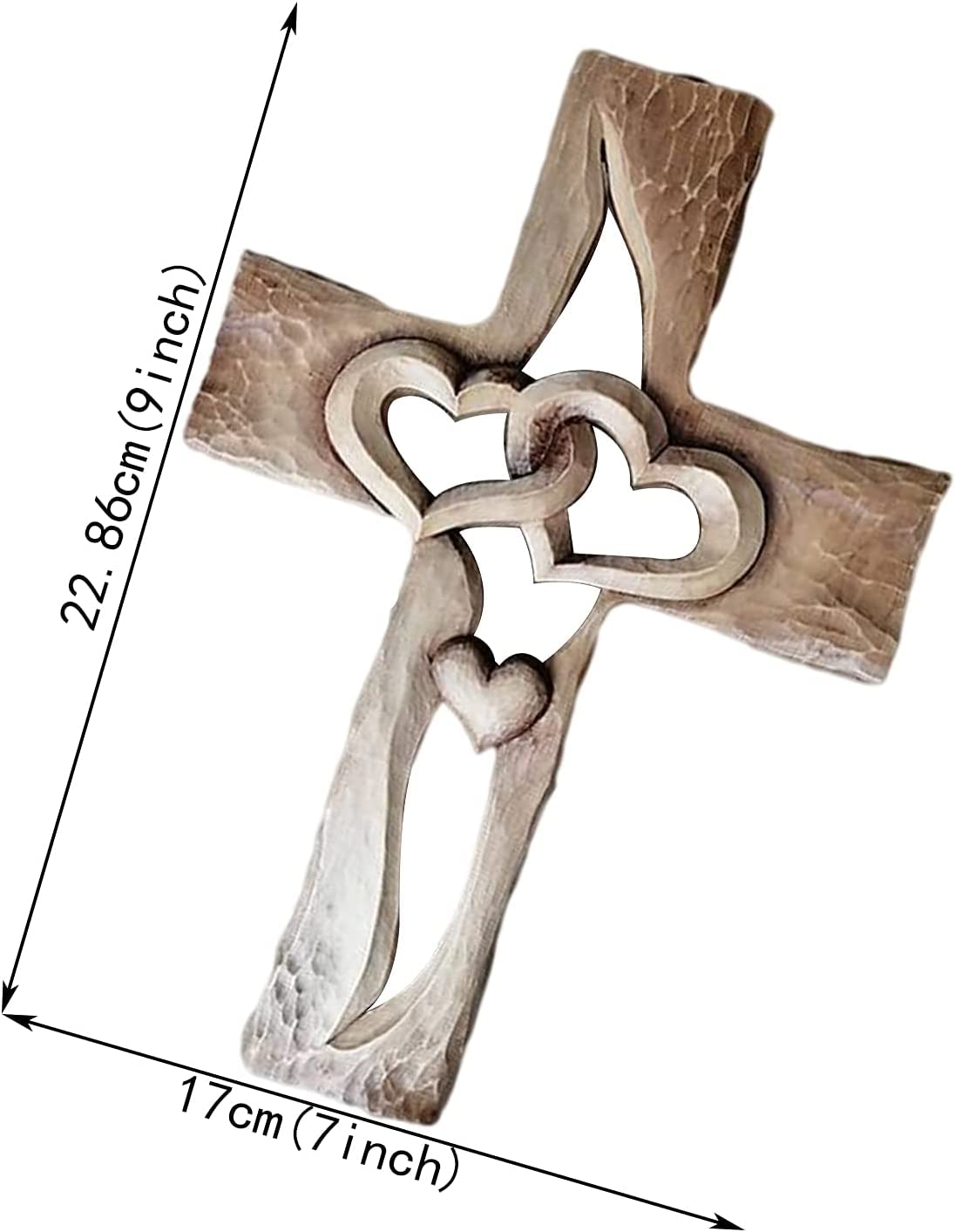 Mondo Cattolico - Crucifix wall cross Catholic Benedict During Pope's Angelus, Budded Style Saint Benedict Olive Wood Crucifix - Jesus Crucifix 8.26