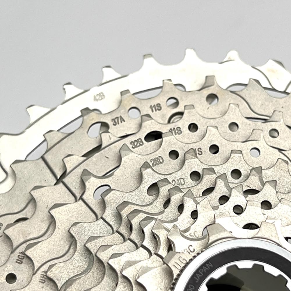 DEORE CS-M5100 - Pignone per cassetta compatibile con Shimano a 11 velocità, 11-42T, 11-51T, ruota libera unisex, per mountain bike da adulto