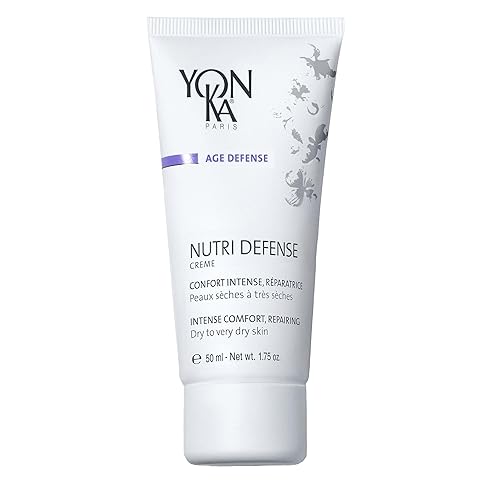 Miniatura 4 de Yon-Ka Nutri-Defense Creme (0.5 onzas líquidas) Hidratante facial nutritivo para piel seca, crema de tratamiento rica en manteca de karité con