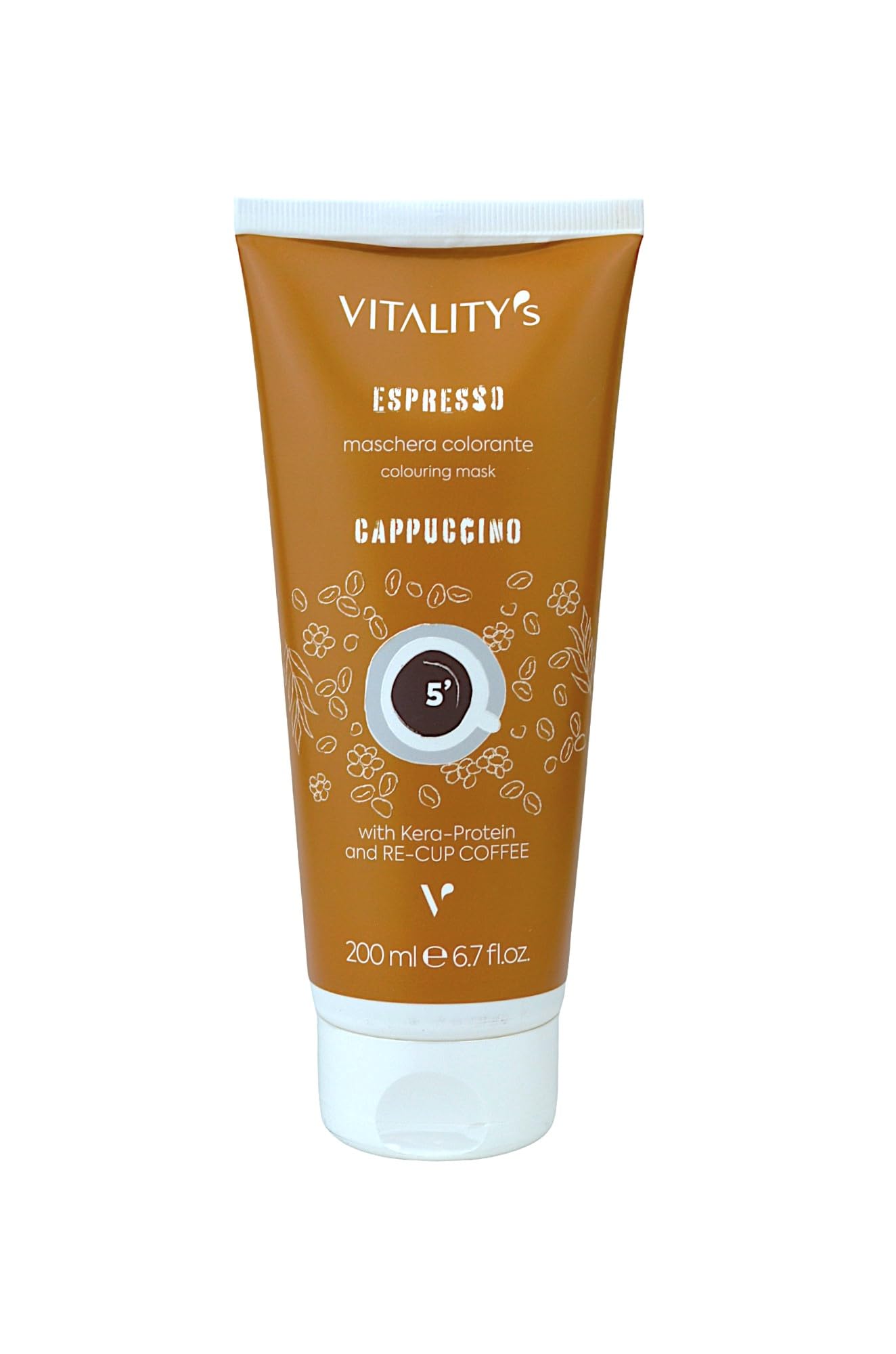 Vitalitys Espresso Cappuccino Baume teinté et soin direct 200 ml