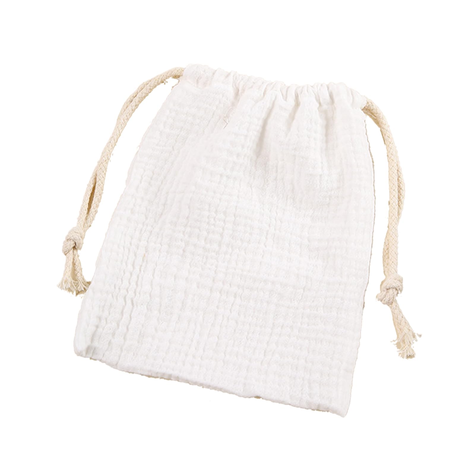 Bear Pattern String Diaper Cotton Baby Diaper Bag Candy Nappy Container Baby Accessory Bag