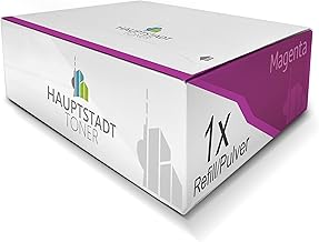 1x Hauptstadttoner Nachfüllpulver kompatibel für Epson C 3800, C 3800 DN, C 3800 DTN, C 3800 N, C3800, C3800DN, C3800DTN, C3800N ersetzt C13S051125 Magenta