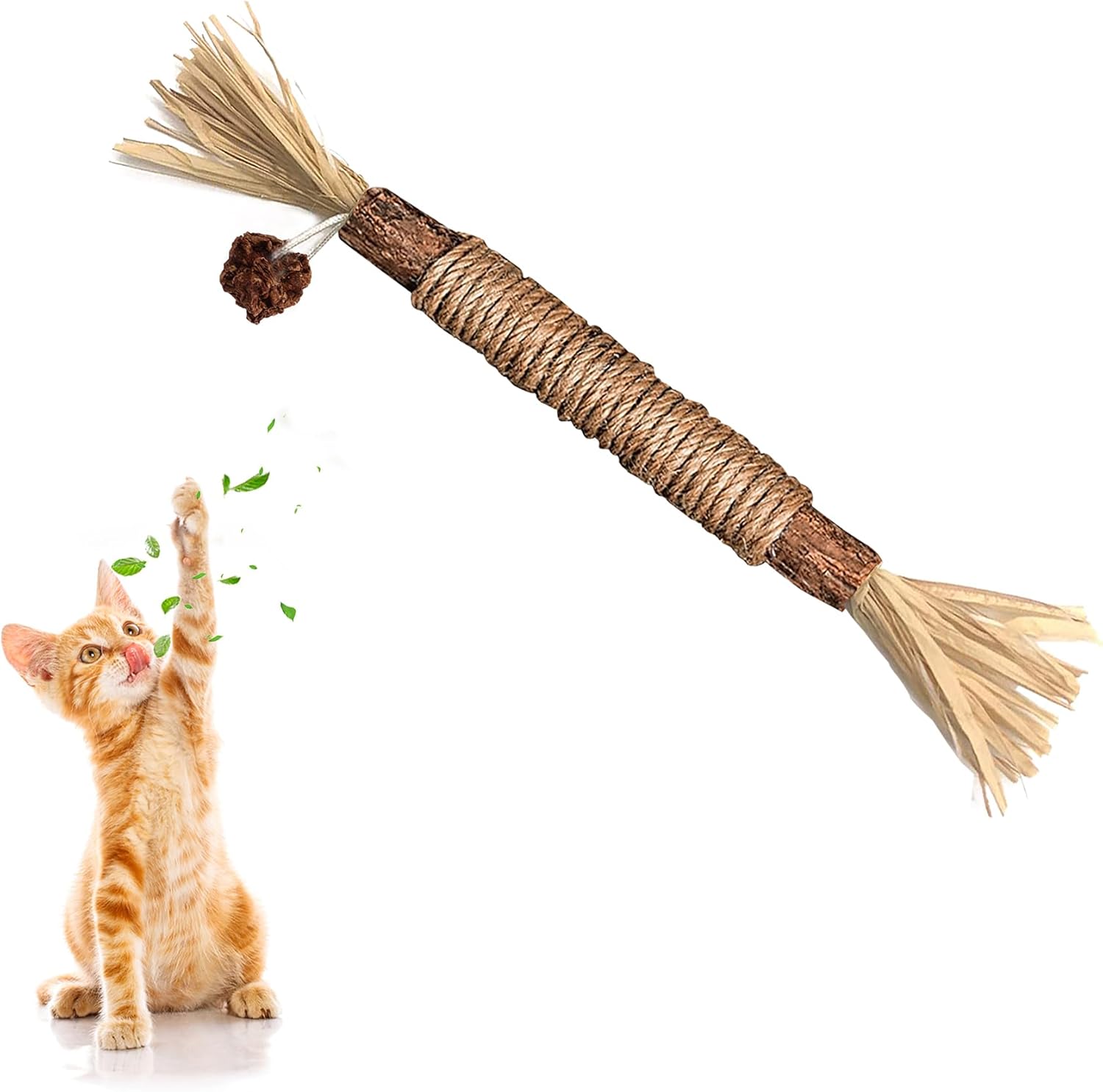 GBSYU 1 Pack Silvervine Cat Toy, Silvervine Sticks Cat