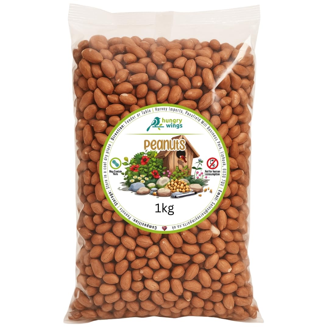 Wild Bird Food (1kg, Peanuts)
