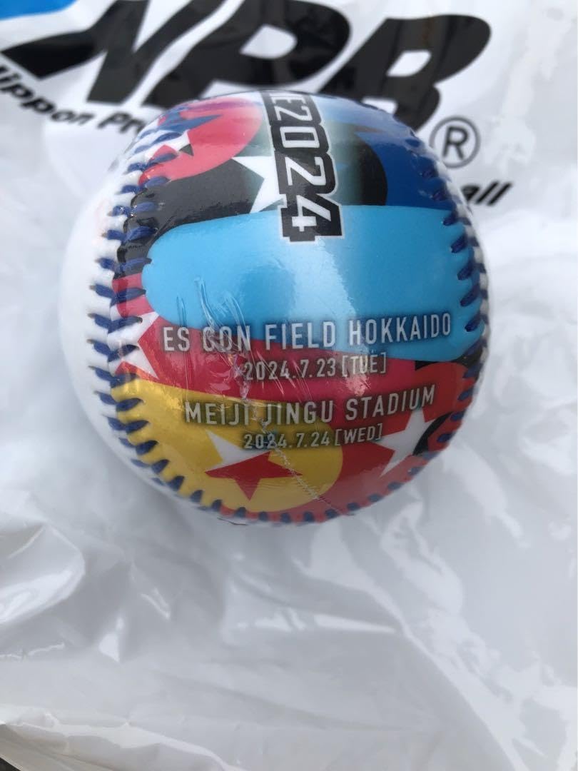 オールスターゲーム2024　NPB試合球（エスコンフィールド）公認球 公式球 オールスターゲーム2024 NPB試合球（エスコンフィールド）公認球