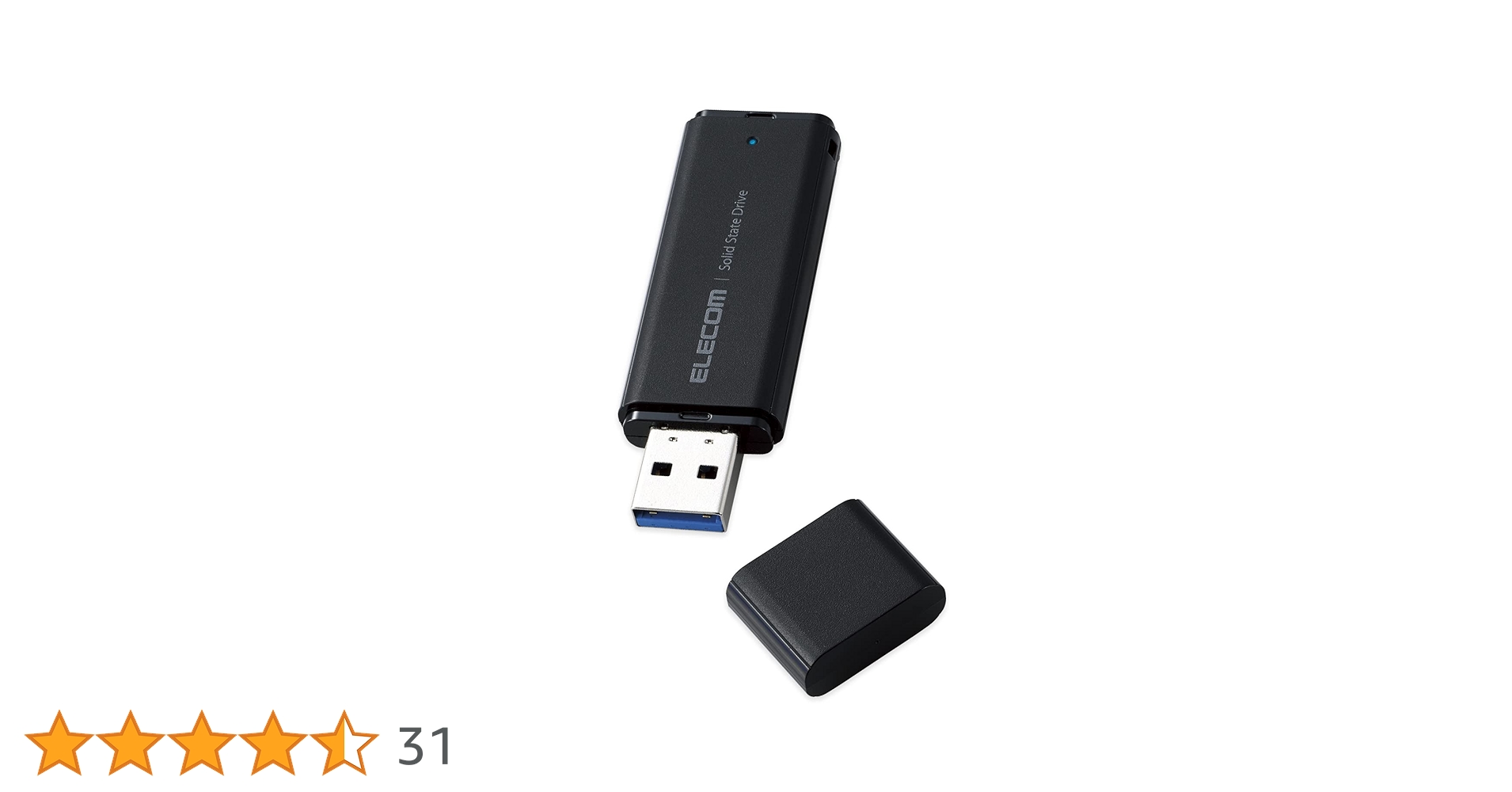 エレコム 外付けSSD 250GB 未使用品 2台分 エレコム 外付けSSD 250GB