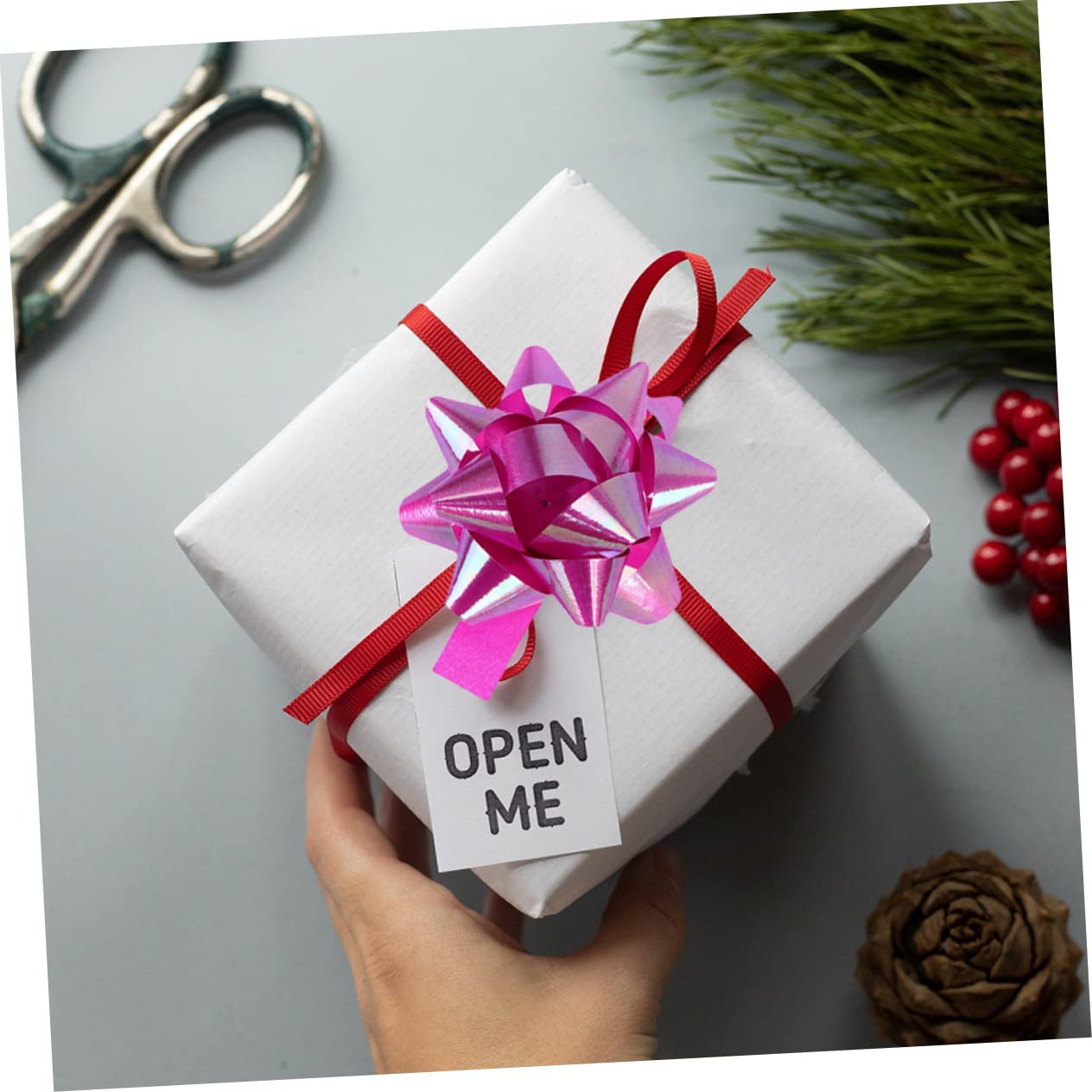 Mobestech 360piezas Cinta Decorativa De Mezclados Lazos De para Fiestas Bodas y Cumpleaños Material Seguro y Duradero para Decoraciones Creativas y Manualidades