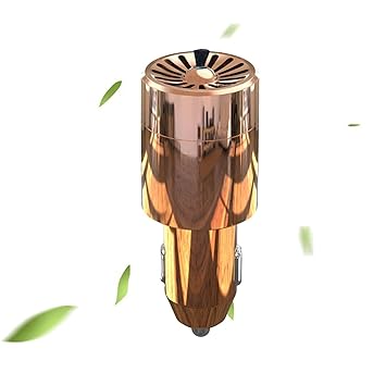 F FABOBJECTS Car Air Purifier | 12V Automobile Mini Air Purifier | Car Air Purifier Ionizer, Car Deodorizer for Pet And Food Odors, Car Odor Eliminator, Negative Ion