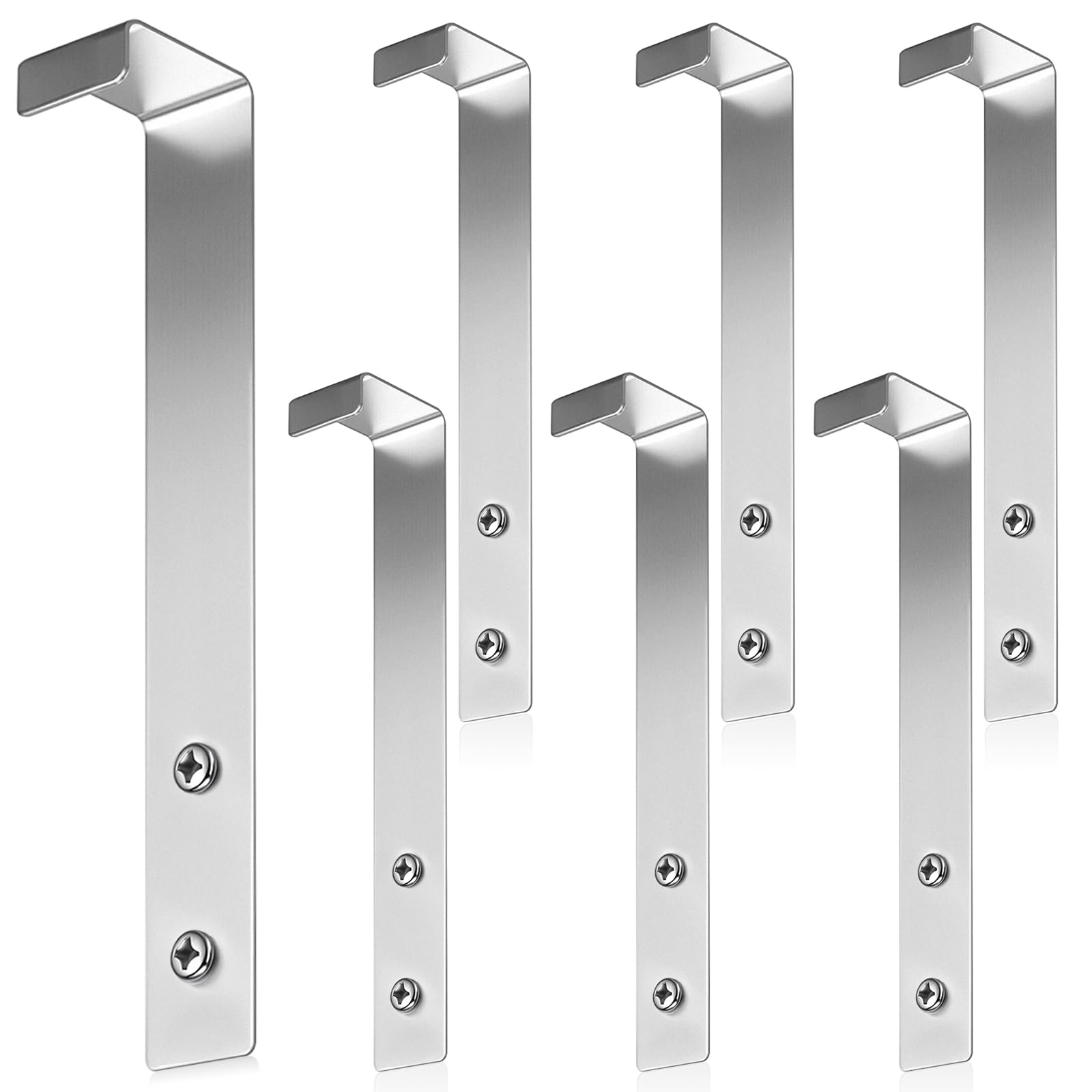 Sangle de suspension pour rail de vitesse Zonon en acier inoxydable lot de 6