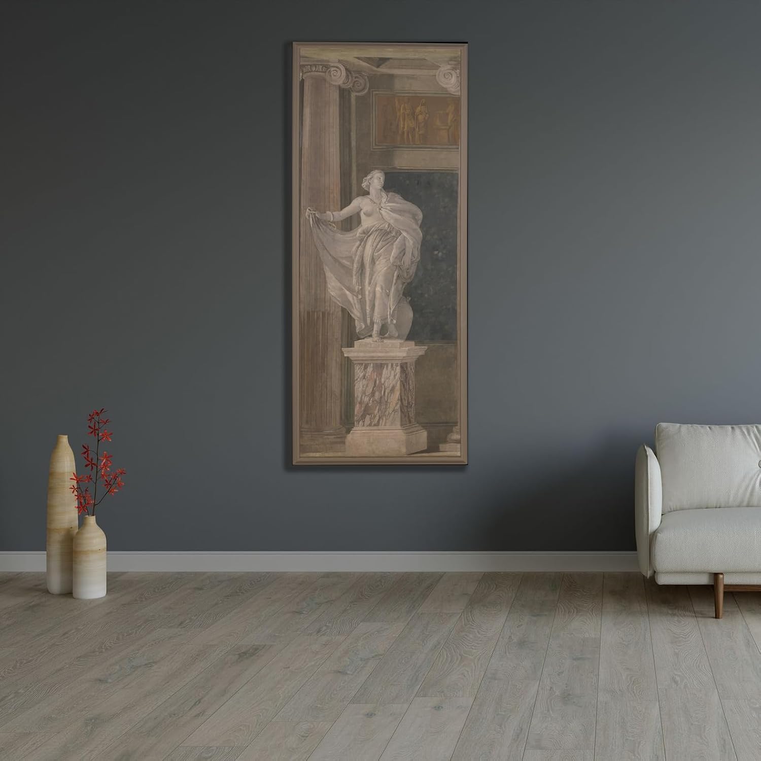 ArtDirect Allegorical Figure Representing Metaphysics (1760) Unframed Art Print Giclee Poster by Giovanni Battista Tiepolo - Ready for Framing with Customization Sizes 4x10, 6x14, 8x20, 15x36, 20x48 and 25x60 inches