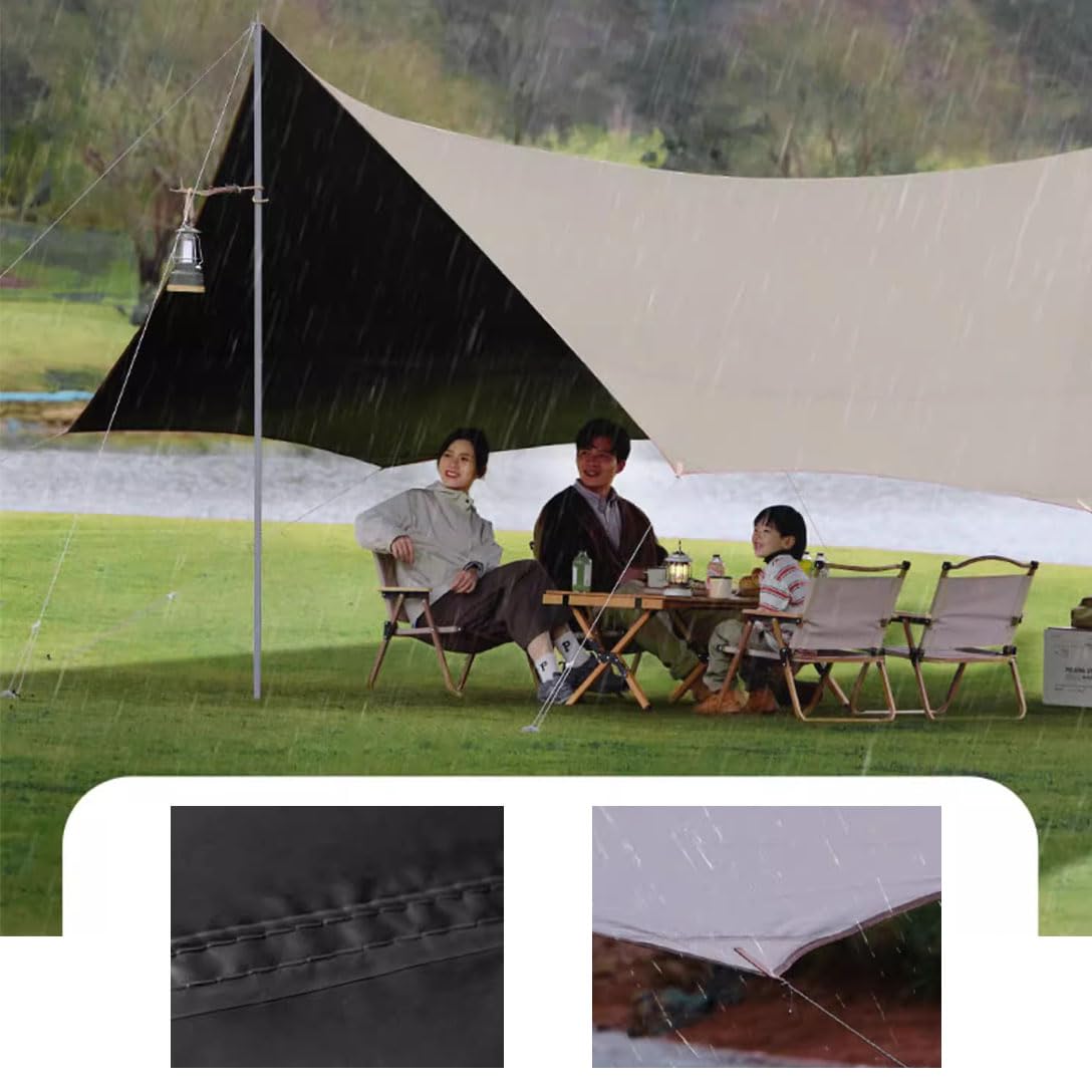 Amazon | タープ ワンタッチ タープテント 日よけ 防水タープ 日除け