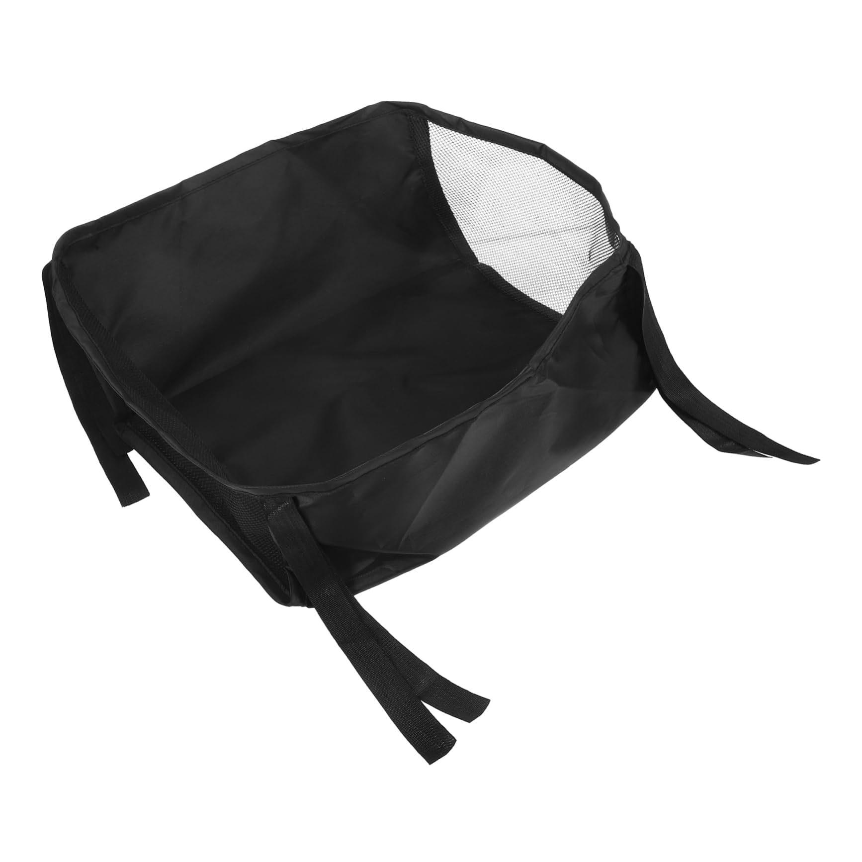 BESTonZON Cestino Inferiore Passeggino Organizer Portaoggetti Borsa Porta Pannolini Biberon per Ragazzo Ragazza Accessorio Pratico per Viaggi e Passeggiate Ragazzo Ragazza 32x22x13 Cm Nero