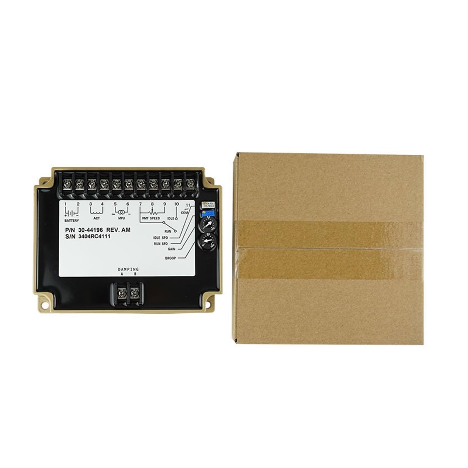 EFC3044196 agregat prądotwórczy, płyta sterująca prędkością, elektroniczny regulator prędkości, powolny start, regulator prędkości biegu jałowego