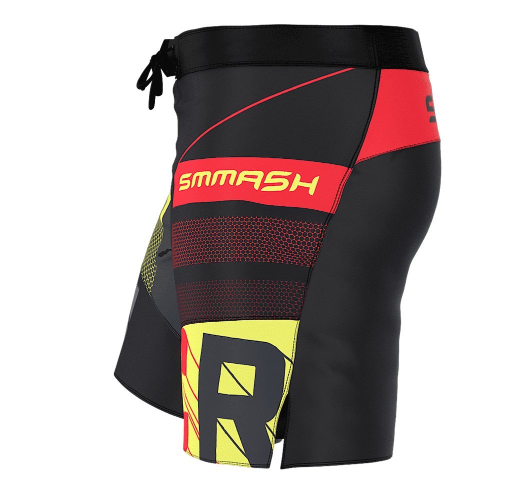SMMASH Pantaloni A Compressione Pantaloni da Corsa da Uomo Leggings Corti Leggings Sportivi da Uomo Tecnologia di Seconda Pelle Traspirante Pantalon
