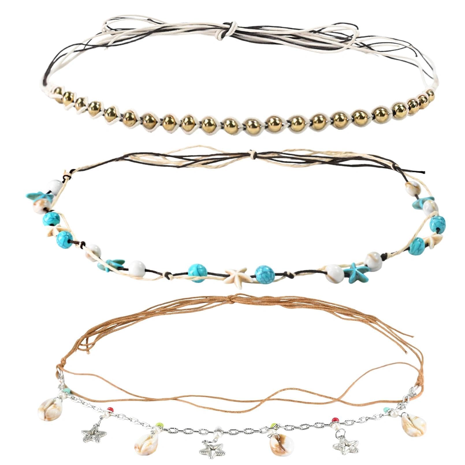 Beaded Cowboy Hat Bands for Men Women Cowgirl Hat Accessories