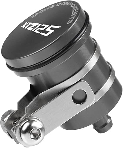 Tapa protectora universal motocicleta depósito de líquido de freno trasero depósito de embrague tanque aceite líquido cubierta para Yamaha XTZ125