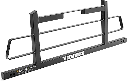 RealTruck BACKRACK Original Shortened Frame Only | Black, No Drill