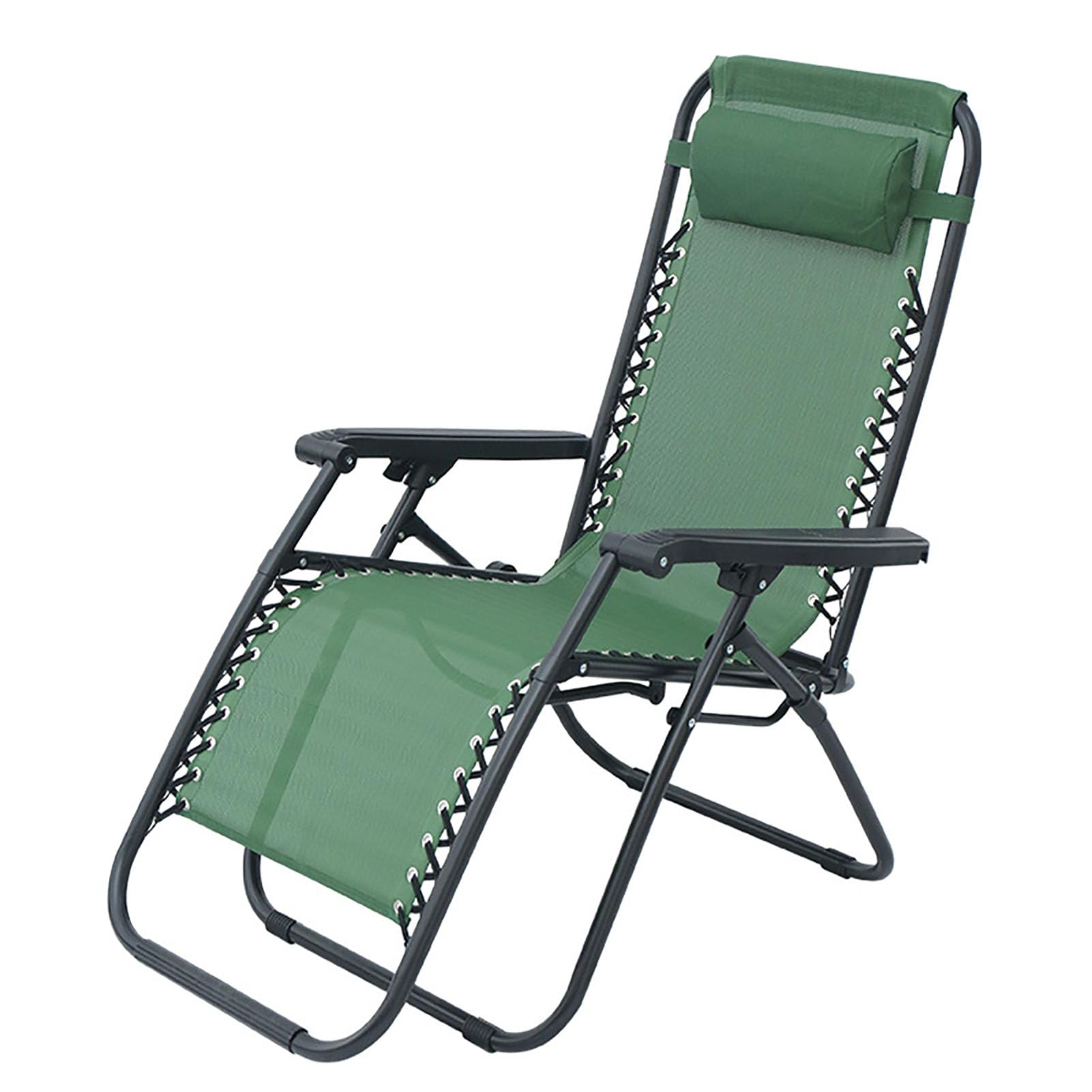 JYHCD Zero Gravity Chair, Reclining Camping Folding Lounge Chair