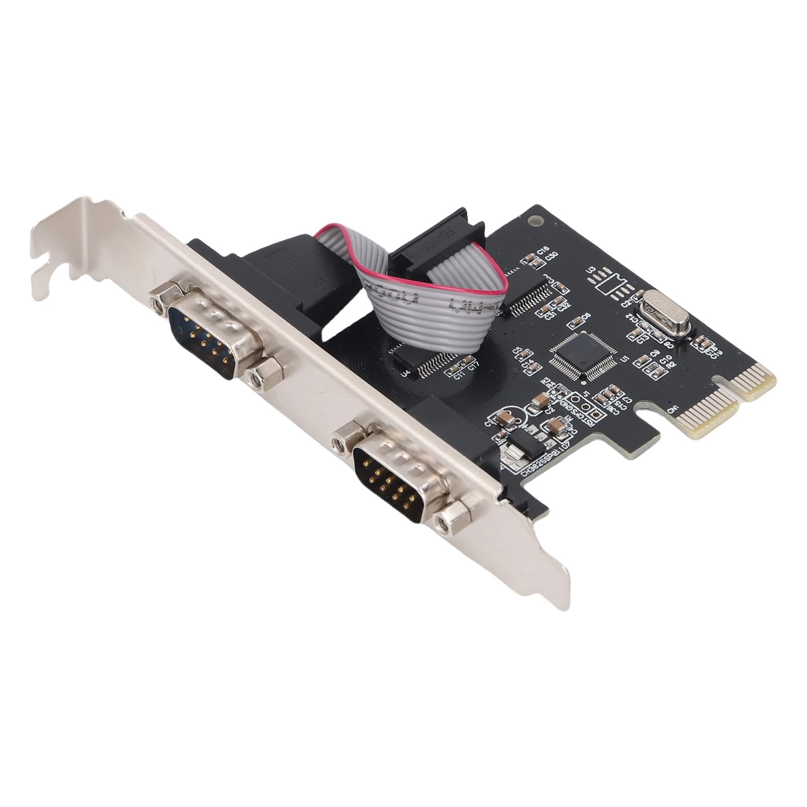 Pci Serial Parallel Combo Card with 232 Ports Interface Card Expansion Board Adapter Parallelized Parallel Port