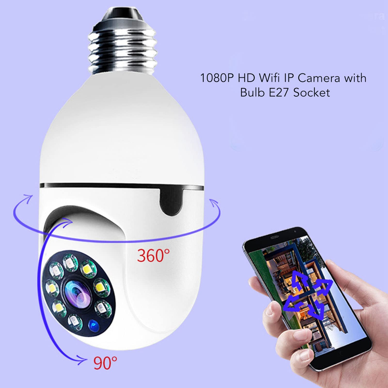 Eyetech Amazon Light Bulb Camera Buy Wireless Camera Bulb Hotsell