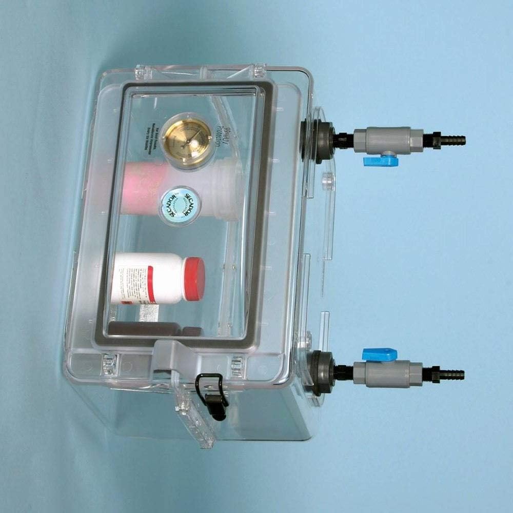 BELART - Secador Mini Desiccator W/Gas Ports, EA1