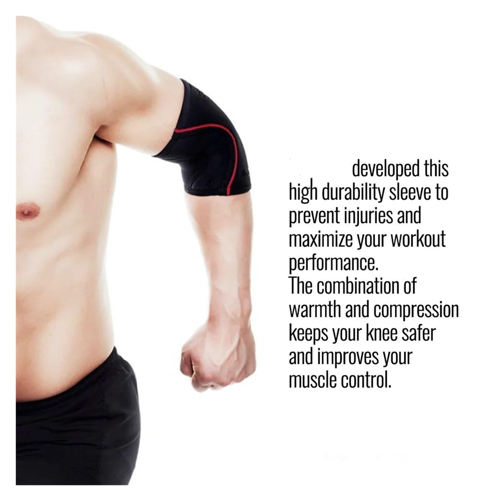 1 Paio di gomitiere for Squat, Sollevamento Pesi, Fitness, Sport, Supporto for gomitiere, Protezioni for gomitiere, Donne, Uomini, Adolescenti, Bambini Gomitiere Sportive(Black Green,XXL)