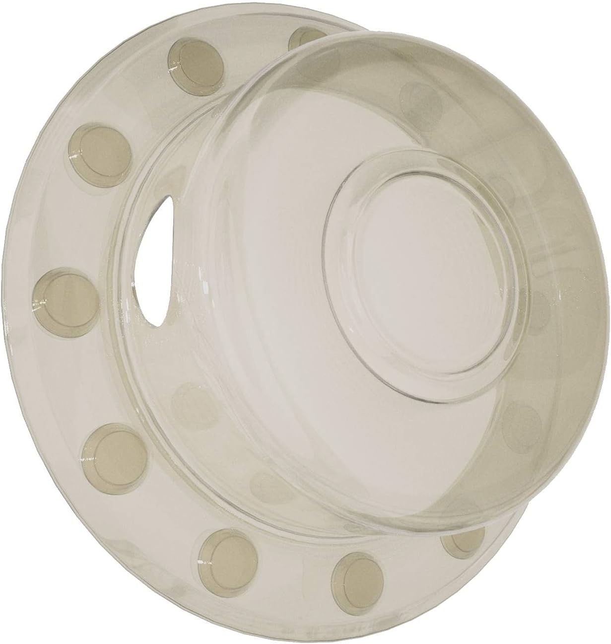 TAKGOSW Bath Overflow Drain Cover Tub Overflow Stopper Bathtub Overflow Drain Cover Stopper PVC Bathtub Overflow Drain Cover Plug for Deep Water Abysmal Baths, 6 Inch