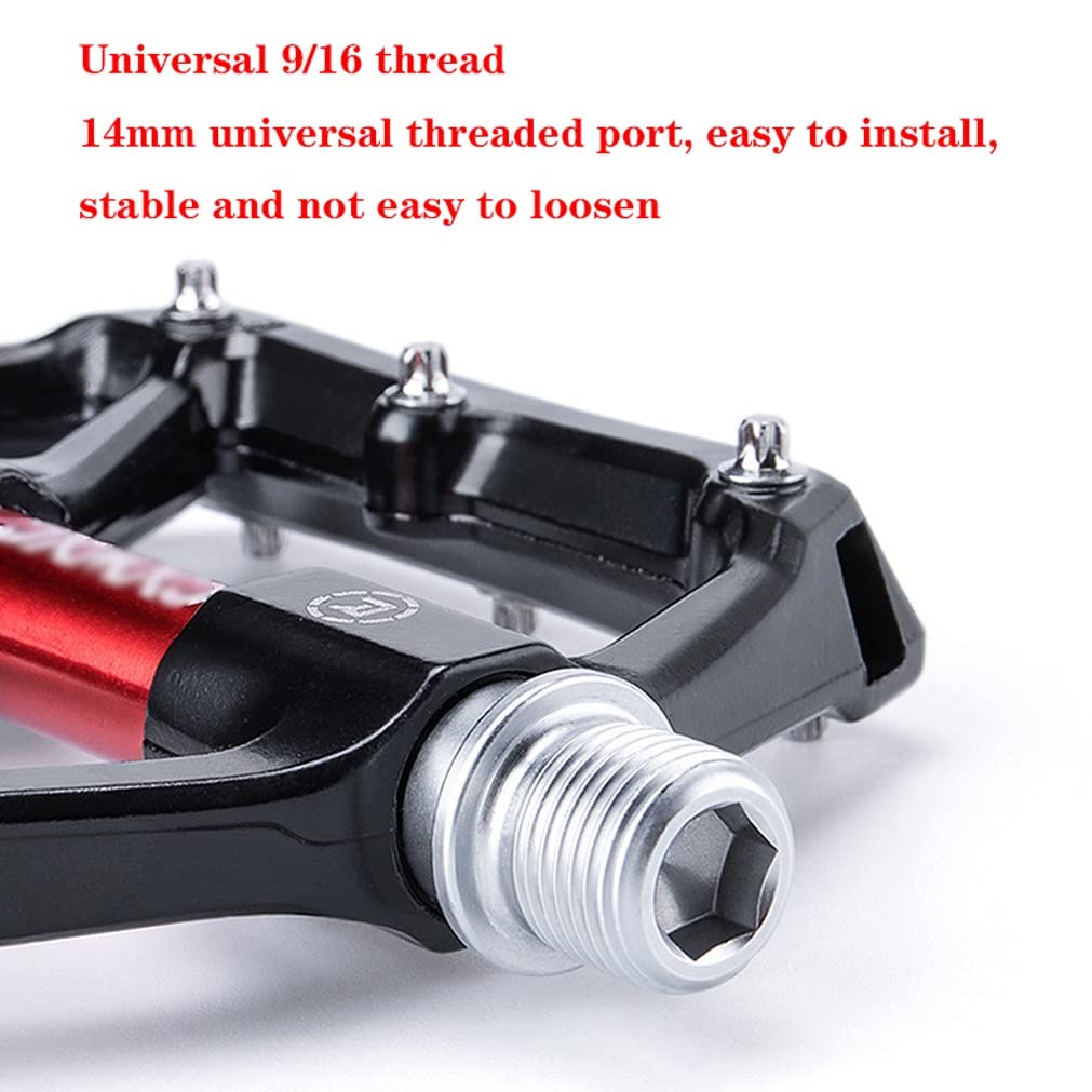 Pedały, Ultralekkie pedały ze stopu aluminium 9/16 ''uszczelnione łożysko z zatrzaskami do górskiej drogi składany rower miejski MTB BMX 380g