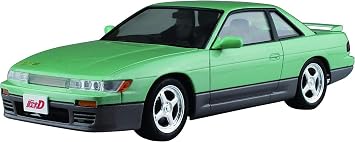 Aoshima Initial D Nissan Iketanji Koichiro S13 Silva 124 Model Kit
