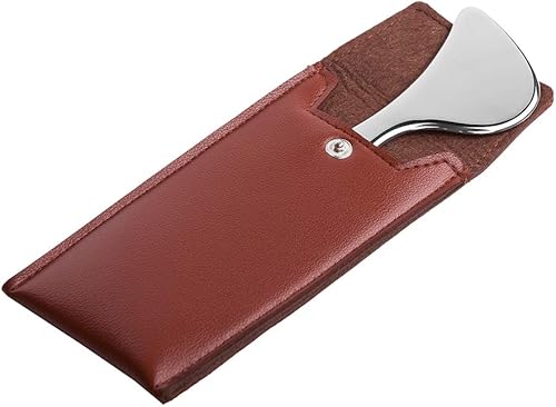 Miniatura 6 de Herramienta para terapia de masaje de tejido suave Gua Sha, acero inoxidable de grado médico, se puede utilizar en la espalda, las piernas, los