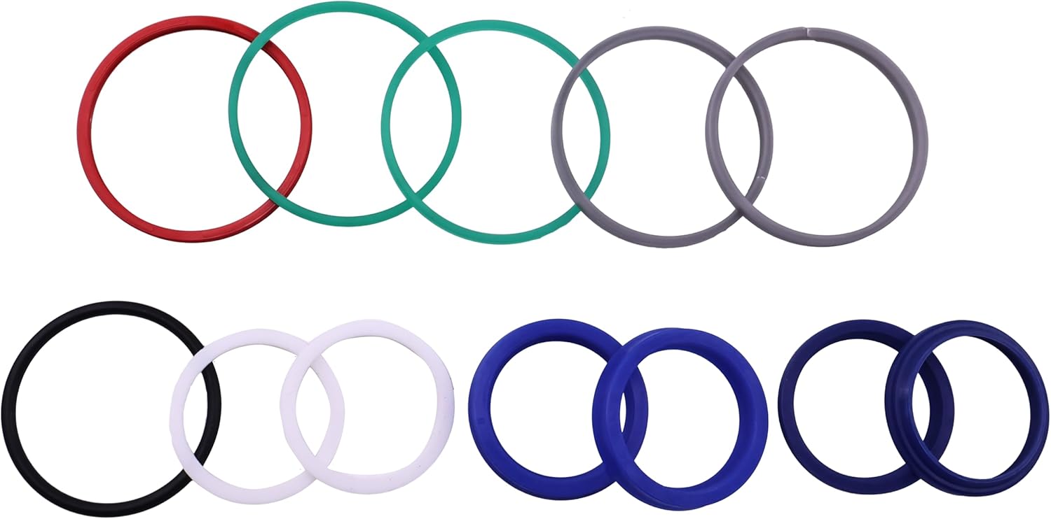 DVPARTS Steering Cylinder Seal Kit 4WD 061233R1 Compatible with Massey Ferguson 415 425 435 440 465