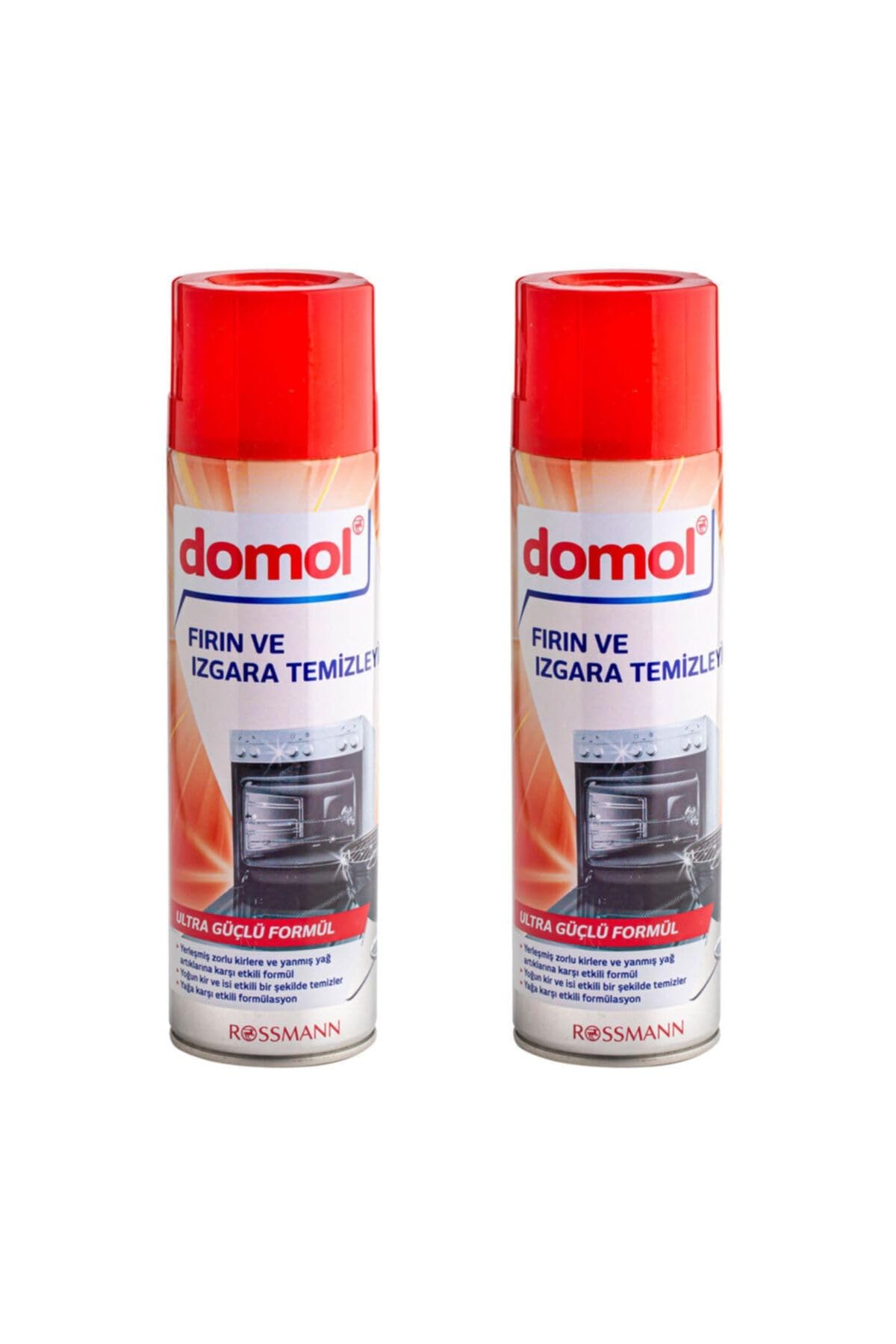Domol Fırın & Izgara Temizleyici Köpük 2 Adet 500 ml