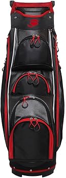 Amazon | Orlimar Golf CRX クーラーカートバッグ ブラック/レッド