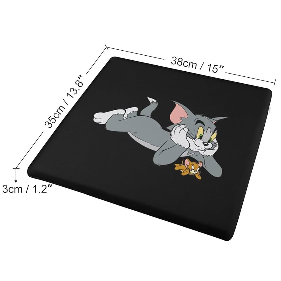 トムとジェリー　座椅子　半額 チーズ型モチーフ座椅子「トムとジェリー」(トムとジェリー/TOM