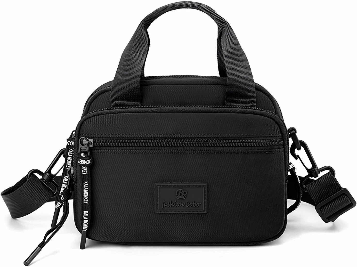 Borsa A Tracolla Donna In Nylon - Leggera, Impermeabile, Con Tanti Scomparti, Tracolla Regolabile 43-66 Cm, Perfetta Per Tutti I Giorni E Viaggi