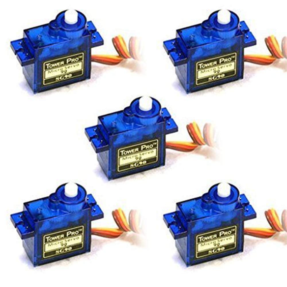 TRUSTECH SG90 Servo Motor | Tower Pro Micro Servo Motor Driver | SG90 Motor for RC Helicopter, Airplane, Robotics Project - (Pack of 5) (B09N2BVPB2) Amazon Price History, Amazon Price Tracker