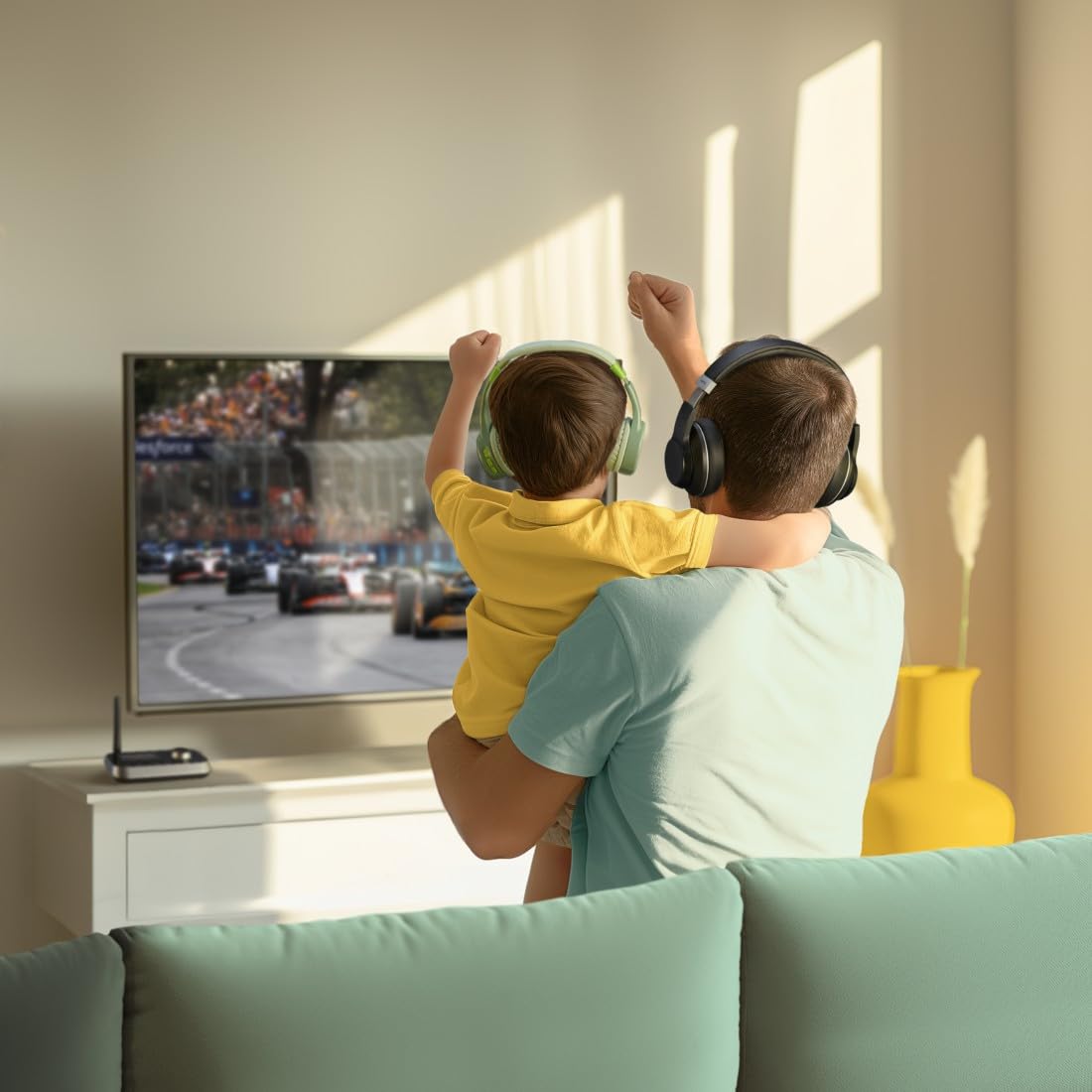 Hama Émetteur Recepteur pour TV, Bluetooth, Multipoint 2 Sources, Noir