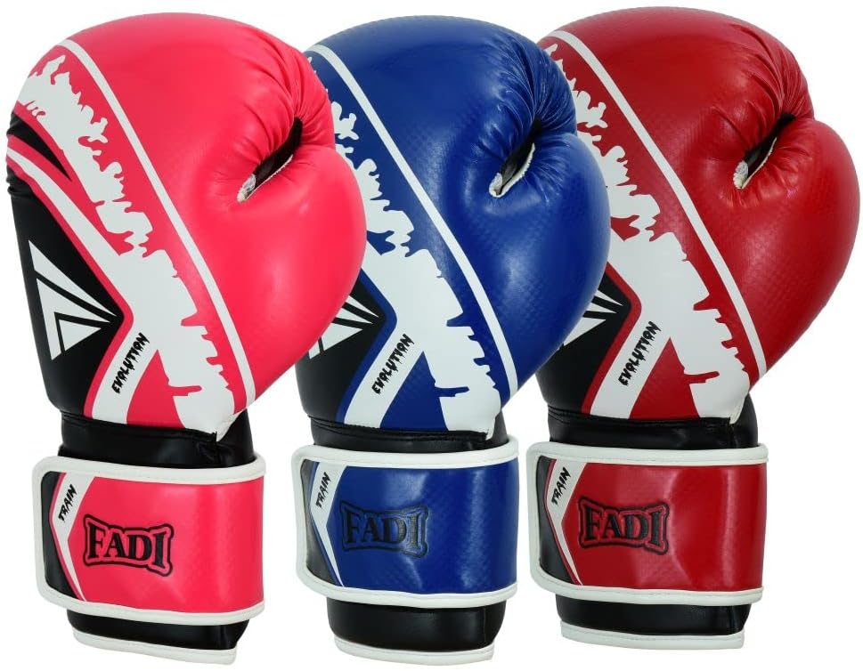 Versatile Train Evolution Boxing Gloves - Ideal for Men and Women in Muay Thai, Kickboxing, and MMA - Specialized for Sparring, Punching Bag Workouts, and Complete Boxing Sets