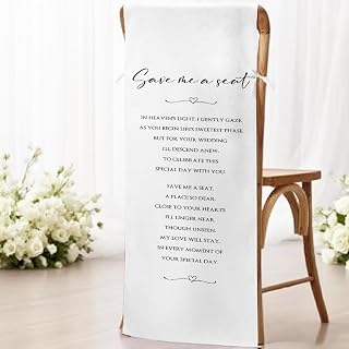 Wedding Memorial Reserved Chair Sign Memorial Sign for wedding Save a Seat for Someone in Heaven Wedding in Loving Memory Reserved Seating for Father of the Bride