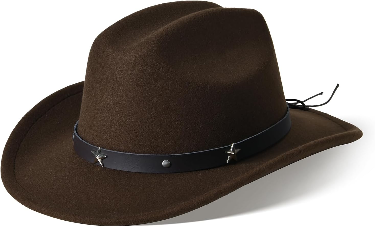Willheoy Kids Cowboy Hat for Girls Boys Western Cowgirl Hat with Buckle Belt Unisex Wide Brim Fedora Hat Dress Up Costume