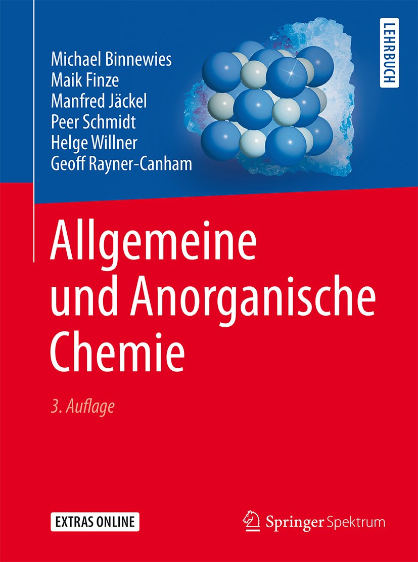 Allgemeine und Anorganische Chemie (German Edition)