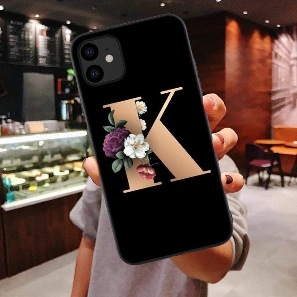 Apple Phone Case,Custom Letter For Iphone 11 Case Soft Tpu Cover Support Wireless Charging For Iphone 11 Pro Max 5.8Inch 6.1Inch 6.5Inch