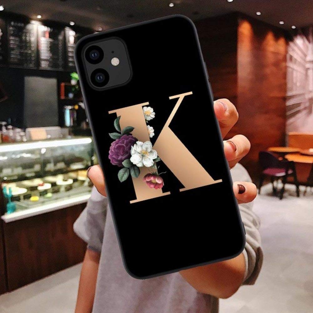 Apple Phone Case,Custom Letter For Iphone 11 Case Soft Tpu Cover Support Wireless Charging For Iphone 11 Pro Max 5.8Inch 6.1Inch 6.5Inch