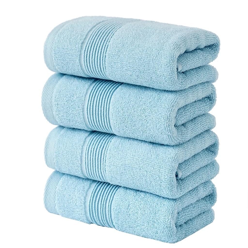 Toalla de ducha de mano ZHCHAO de algodón ligero gris 34x74cm para el baño diario en casa