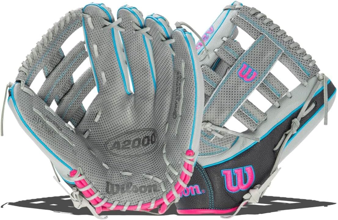 Wilson A2000 SuperSkin SP13 Spin Control 13" Slow Pitch Softball Glove: WBW10040213